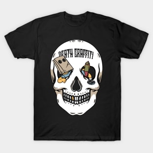 Skull and painting T-Shirt